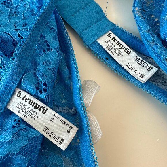 b.tempted Lace Bra and Panty Set - Picture 3 of 3